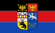 Ostfriesische Flagge mit Wappen