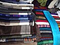 Image 50Alpaca Scarf´s at the Otavalo Artisan Market. (from Culture of Ecuador)