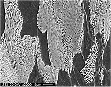 Microstructure of pearlite Pearlite.jpg