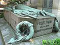 Graftombe op de begraafplaats Père-Lachaise