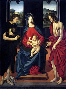 Sainte Conversation, v. 1480 Villa Medicea di Montevettolini