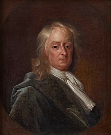 Enoch Seeman's 1726 portrait of Newton. Portrait of Sir Isaac Newton by Enoch Seeman, c. 1726.jpg