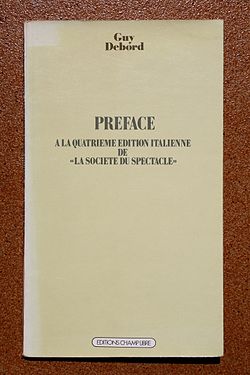 Image illustrative de l’article Préface à la quatrième édition italienne de « La Société du spectacle »