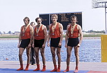 Алексей Камкин (справа) на Олимпийских играх в Москве