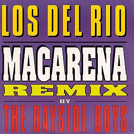 Обложка сингла Los del Río «Macarena» (1995)