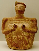 Rhyton anthropomorphe, période prépalatiale, 2300-2000 av. J.-C.
