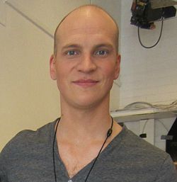 Riku Nieminen Helsingin Filmihallissa vuonna 2013.
