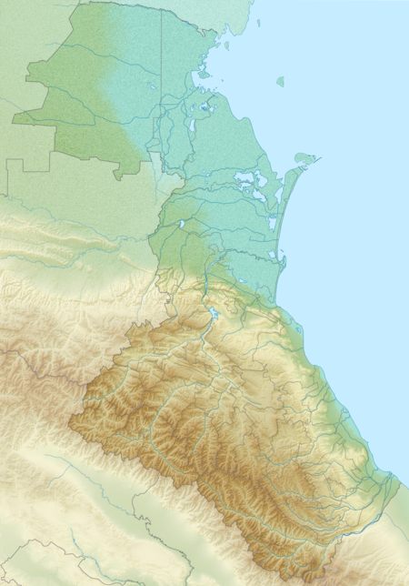 North Caucasus Line is located in Republic of Dagestan