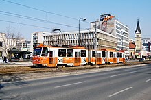 Sarajevo Tram-300 Line-5 2012-03-05.jpg