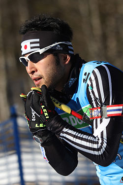 Satoru Abe in Antholz 2011