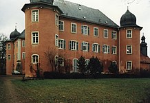 Südansicht des Schlosses um 1984