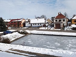 Centre of Senetářov
