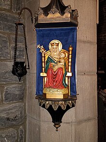 Our Lady of Walsingham shrine at the Episcopal Church of the Good Shepherd (Rosemont, Pennsylvania) Shrine to Our Lady of Walsingham, Church of the Good Shepherd (Rosemont, Pennsylvania).jpg