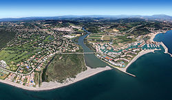 Sotogrande aerial view, July 2011