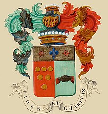 Coat of arms of Camondo family Stemma della famiglia Camondo.jpg