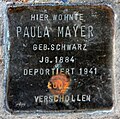 Stolperstein für Paula Mayer (Pantaleonstraße 18)