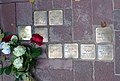 Stolpersteine für Arthur Goldwein, Erna, Gerson und Philipp Jacobs, Saul Israel Sojbel, Amalie Debora und Moritz Weintraub in Hannover