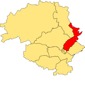 Location of the ward