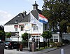 Oude deel van het restaurant 'De Nederlanden', lijstgevel