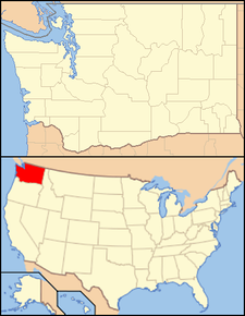 East Hill-Meridian is located in Washington