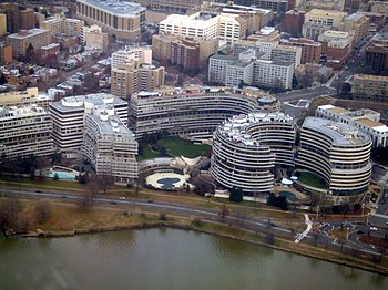 English: A photo of the Watergate Complex take...