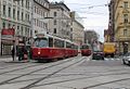 Blick stadteinwärts von der Ungargasse