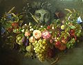 Garland of Fruits and Flowers, 1865