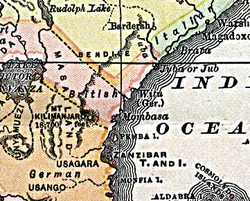 Carte du Swahiland
