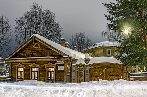 106. Дом художника Н.Н. Хохрякова,[4] Киров Автор — Ele-chudinovsk