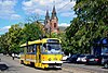 Tramvaj Škoda 01T v Mykolajivu (původně z Plzně)