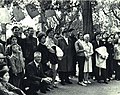 1965-6 1965年 紐西蘭共產黨主席莫·威廉斯和夫人在中山公園