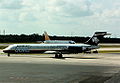 McDonnell Douglas MD-87 de Aeroméxico Travel (XA-TXC) en el Aeropuerto Internacional de Cancún.