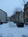 La Hetschegass, sous la neige, en 2012.