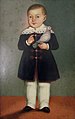 Boy with a pigeon, 1852.[6]