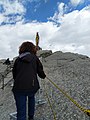 Aufstieg zur Maria zum Schnee am Pass