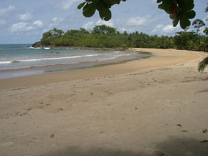 Plage de Busua.