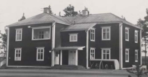 Det gamla kommunhuset 1 juni 1954.