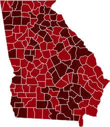 COVID-19 Разпространение в Грузия по окръг.svg