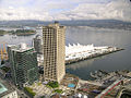 加拿大溫哥華港控制塔，位於溫哥華加連威老廣場頂部