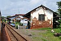 Tampak samping Stasiun Ciamis, 2014