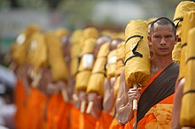 City pilgrimage organized by Wat Phra Dhammakaya