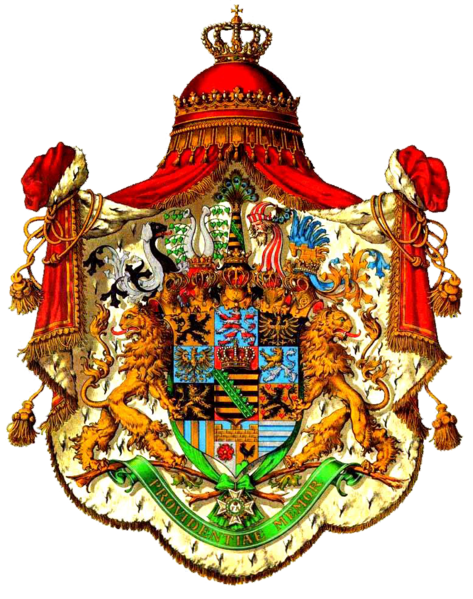 Archivo:Coat of arms of Wettin House Albert Line.png