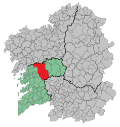 Tabeirós – Terra de Montes – Mappa