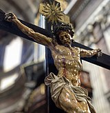 Cristo Crucificado, pertencente à Real e Venerável Irmandade do Santíssimo Sacramento de Mafra.
