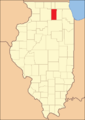 DeKalb County at the time of its creation in 1837