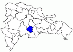 Расположение провинции Сан-Хосе-де-Окоа