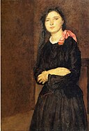 Dorelia in a Black Dress, 1903–04, Tate Gallery