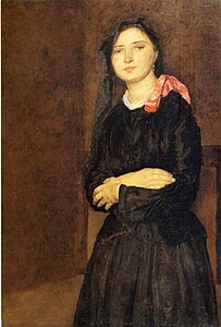 Dorelia in a Black Dress, 1903–1904, Tate Gallery