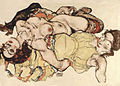 Egon Schiele, „Dwie kobiety”