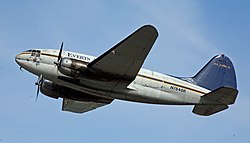Curtiss C-46 der Everts Air